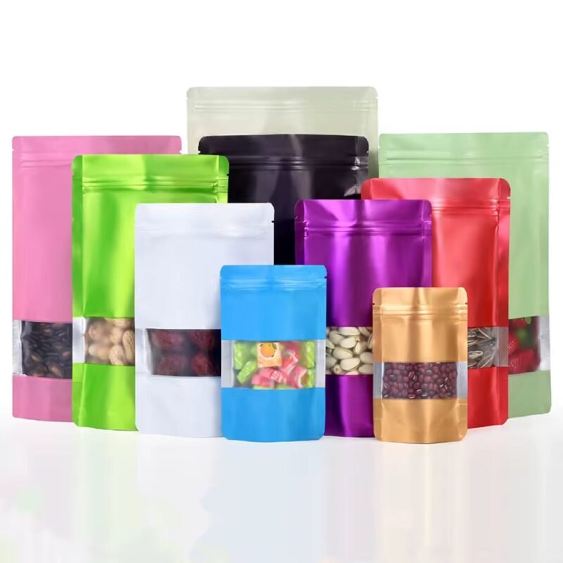 Matte stand up pouches