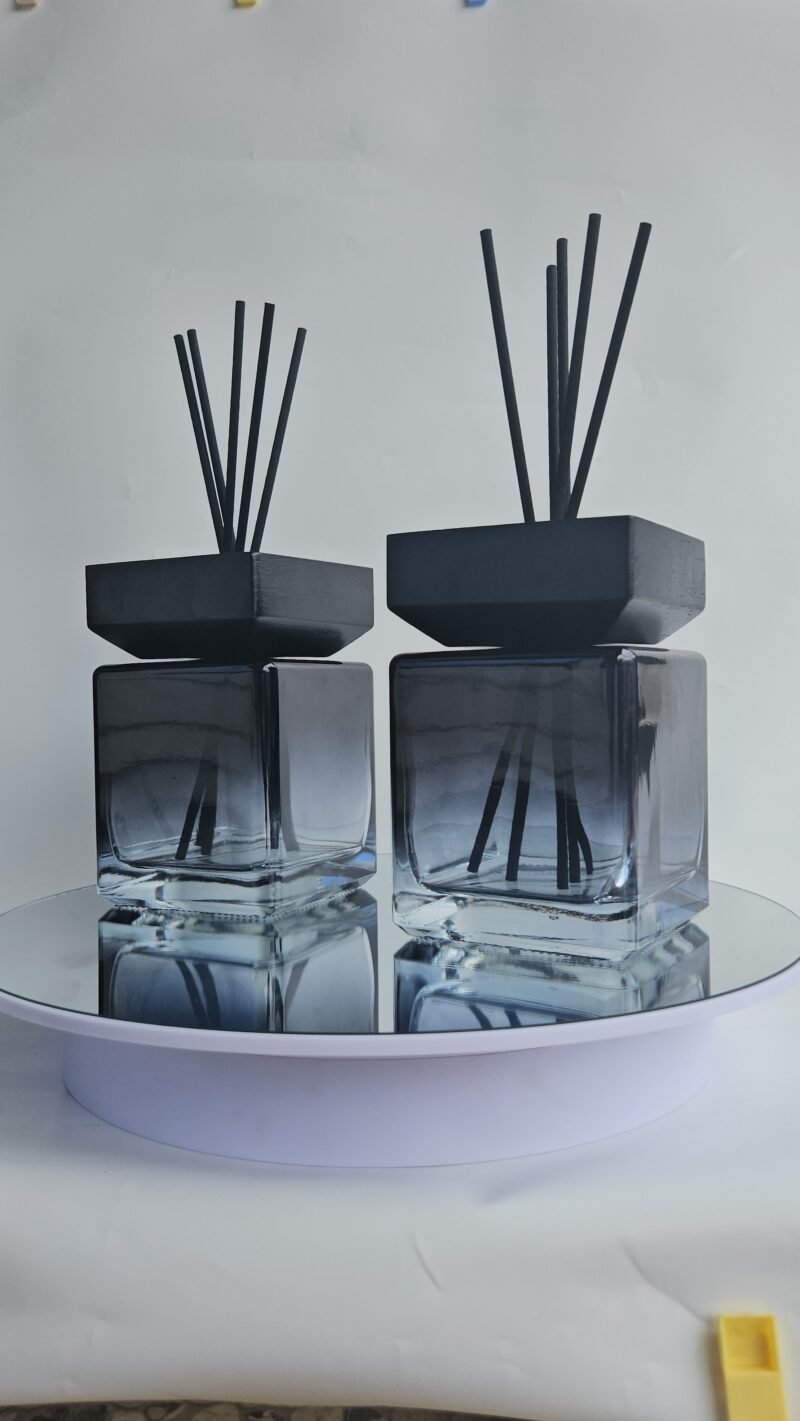 Wooden Square Diffuser Bottle