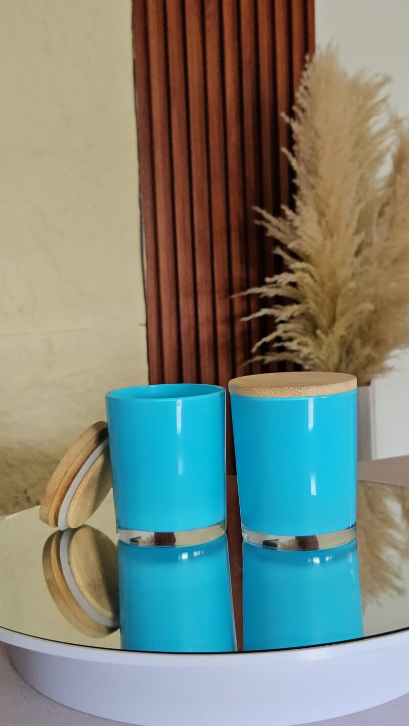 200ml blue colored jar
