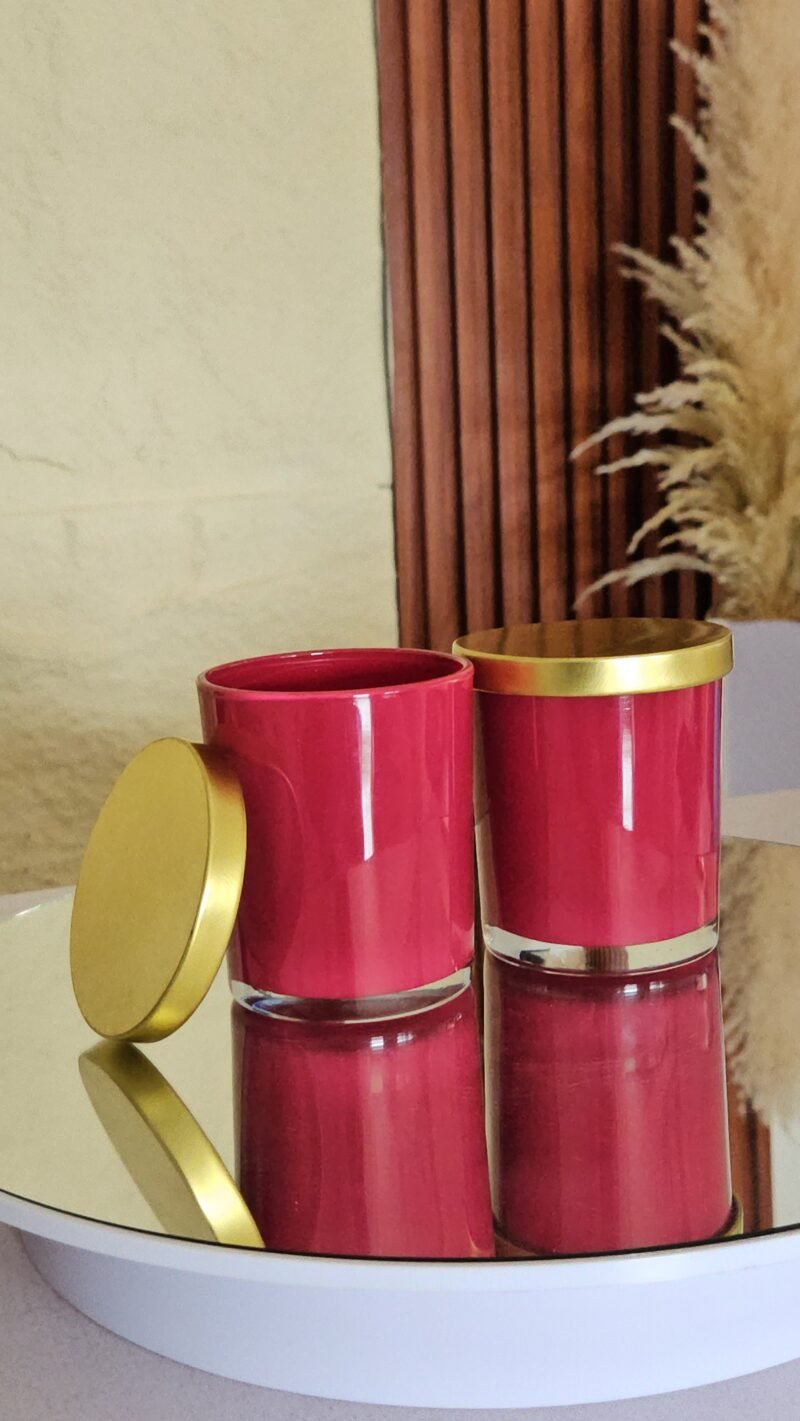 200ml wine colored jar