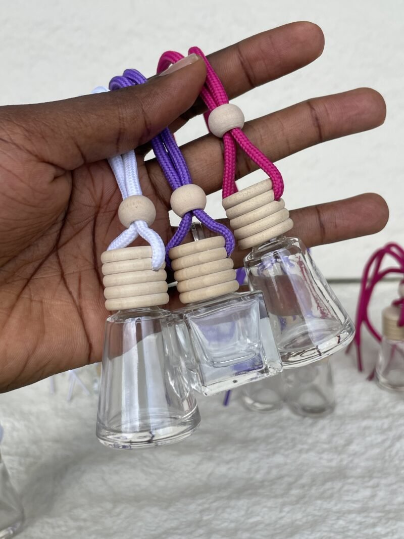 Car diffuser bottles with rope