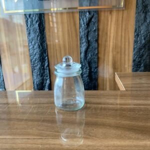 pudding apothecary glass jars