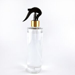 flat shoulder gold trigger spray