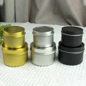 8oz matte tin jar