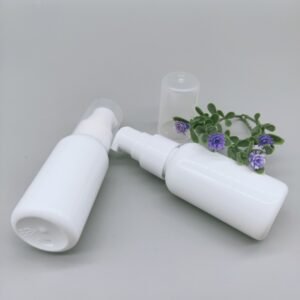 white boston bottle with pump