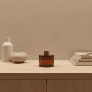 50ml square transparent diffuser bottle