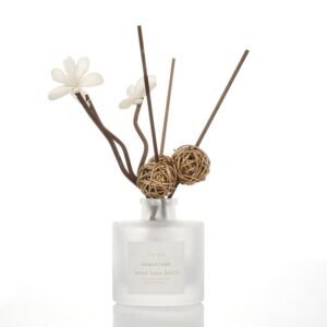 frosted round diffuser bottle