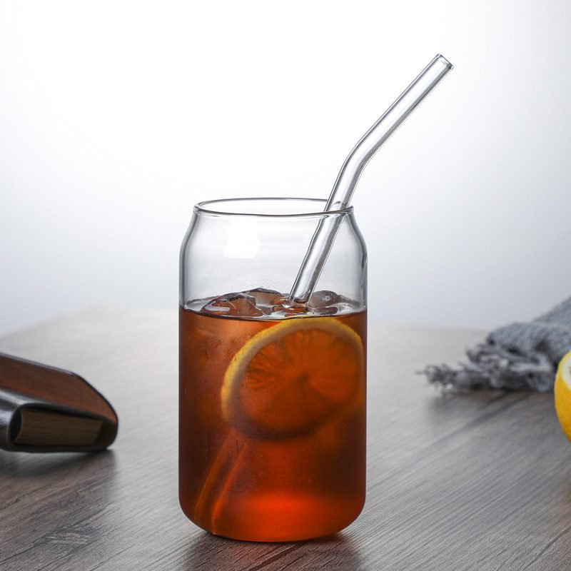 borosilicate cup with bamboo lid and straw borosilicate cup with bamboo lid and straw